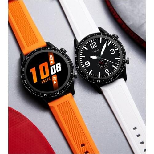 42-46mm for Huawei Watch GT 2 Strap Pro Watchband Strap Smart Bracelet Frontier Rubber Silicone watch Belt Correa Accessories