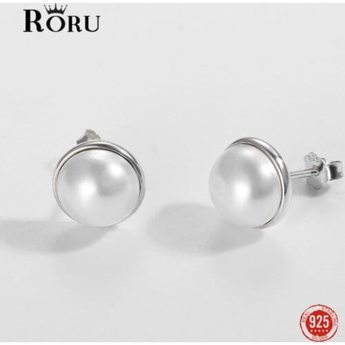 Серьги с жемчугом RORU China At AliExpress