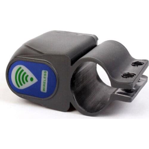 Bicycle Lock Cycling Security Lock Bike Accessories Wireless Remote Control Anti-Theft Bike Lock Vibration Alarm Alerter Bell