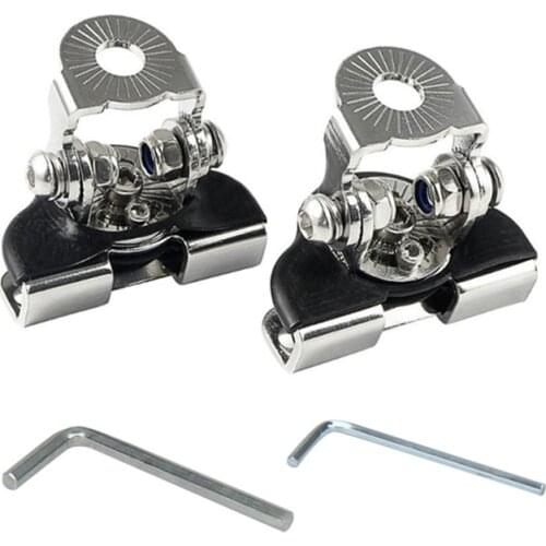 1pair Car Engine Hood Work Light Metal Bracket Holder Universal Offroad SUV Engine Cover Car Led Work Light Bar Mounting Clamp