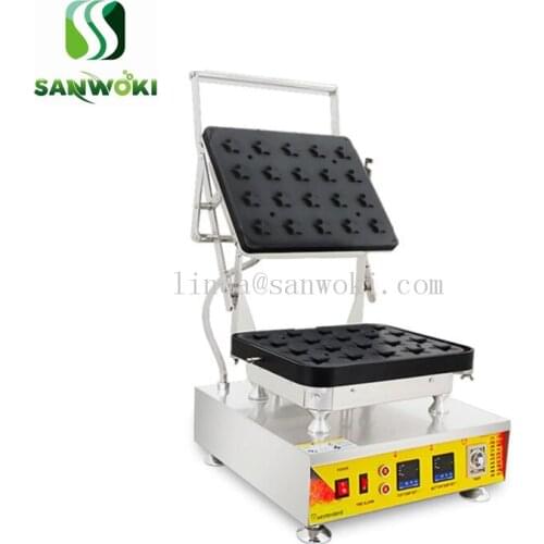 110V 220v Electric Tarlet Maker Digital Display Pentagram Egg Tart Shell Making Machine Commercial Tartlets Baker