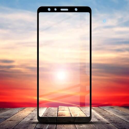 9D Screen Protector For Samsung Galaxy A7 2018 Glass Samsung A6 A8 Plus A7 2017 A3 A9 A6S A9S A8S Star A2 Core Tempered Glass