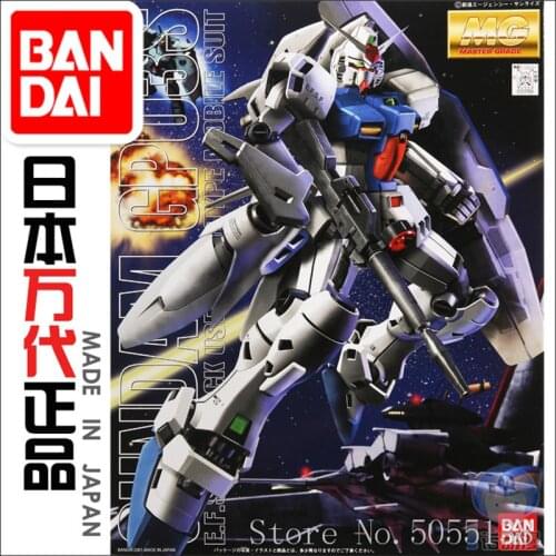 Bandai Gundam Model IN-Stock Assembly 01788 MG 1/100 GP03S RX-78 Dendrobium Gundam ROBOT Figure Anime Toys Figure Gift