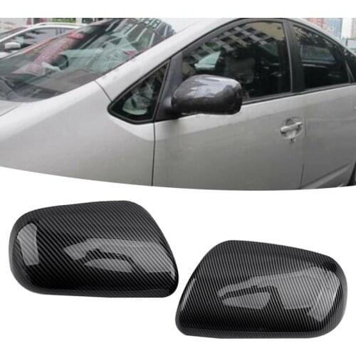 Carbon Fiber Car Rearview Side Mirror Cover for Toyota Vios Yaris Prius Corolla Matrix
