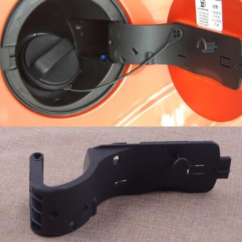 CITALL Black Fuel Petrol Filler Tank Cap Hinge Cover Mount Bracket Replacement Fit For Ford Focus 2 MK2 2005-2011