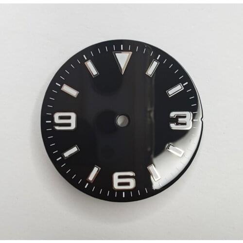 Watch Parts 29mm Sterile Dial Luminous Watch Dial Luminous Suitable For ETA 8215 2836 Mingzhu DG 2813 Miyota8215 821Amovement 64
