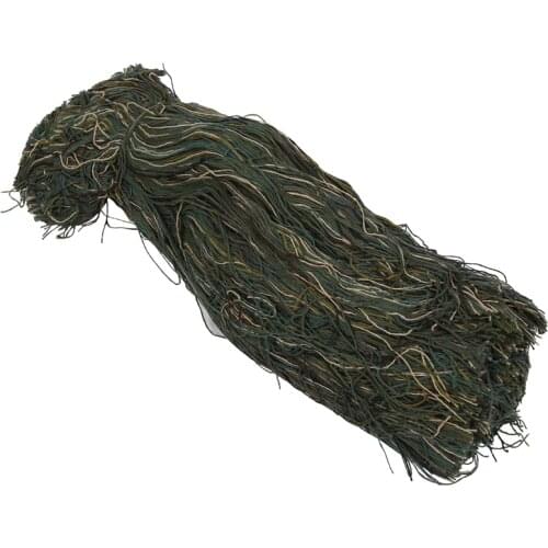 Ghillie Suit Thread Camouflage Lightweight Ghillie Yarn Hunting Clothing Accessories for Outdoor CS Field Hunting Jungle Camoufl