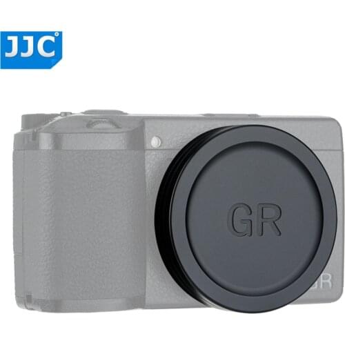 JJC LC-GR3 Lens Cap With Soft EVA Interior For Ricoh GR III/GR II Cameras Lens Cover Protector