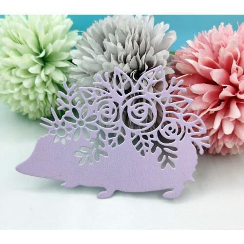 Hedgehog Dies Metal Die Stamps And Dies Stencil Crafts Card Making Supplies Hollow Cutter Scrapbooking Tools Diy