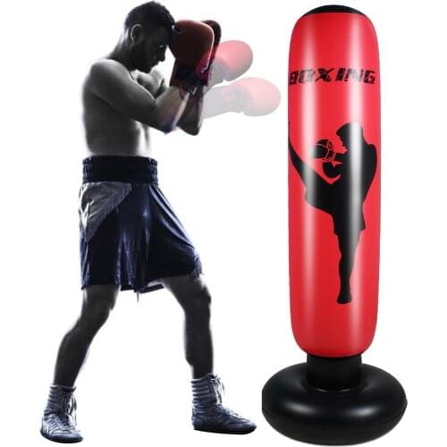Inflatable Punching Bag for Adult 67inch Free-Standing Boxing Punching Bag for Home Exercise Stress Relief