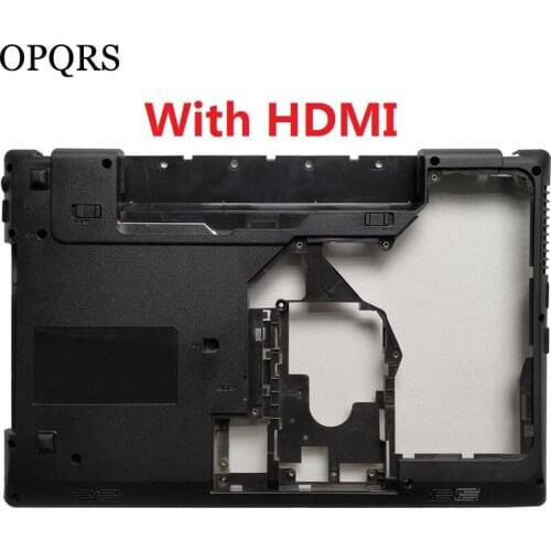 New Laptop Bottom Cover For Lenovo G570 G575 Bottom Case Base Black "HDMI" Combo