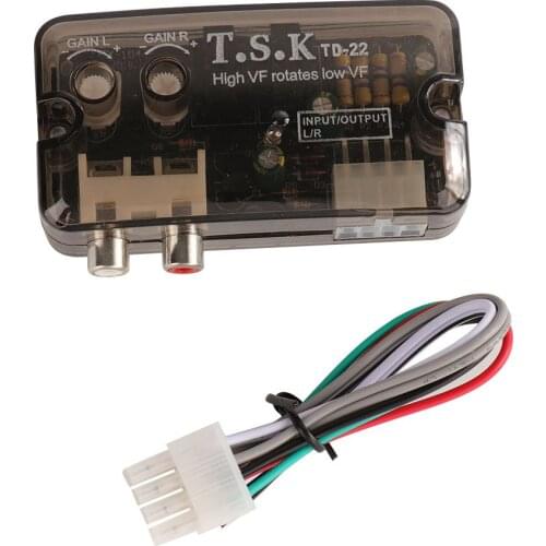 1pc Auto Car Audio Speaker Level Converter Transducer HI-LOW Car Audio & Video P00