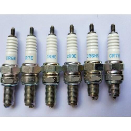 1pc new original motorcycle spark plug CR6E CR7E CR8E CR9E CR6HSA CR7HSA GW250 Nickel copper