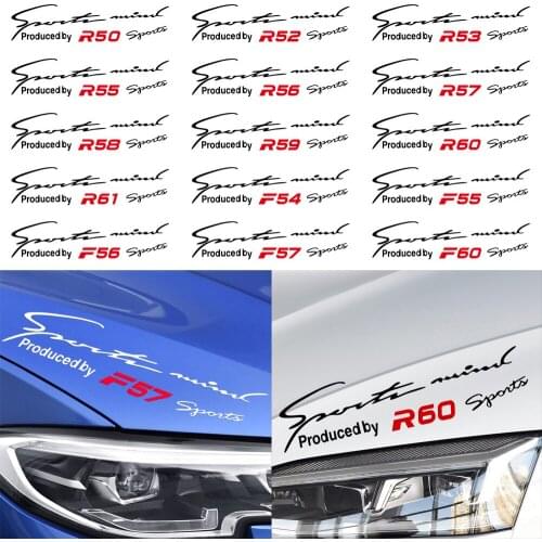 Car Lamp Eyebrow Reflective Sticker Headlight Eyebrow Decal For MINI R50 R52 R53 R55 R56 R57 R58 R59 R60 R61 F54 F55 F56 F57 F60