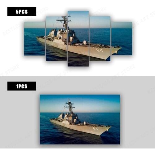 Uss carney ddg 64 destroyer us navy warships artwork living room home art decor wall print canvas poster