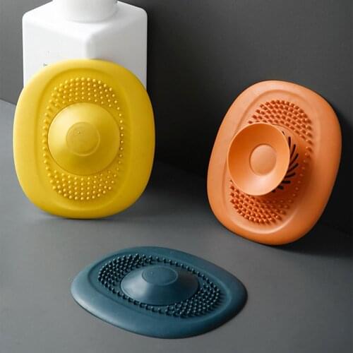 Floor Drain Vortex Drainage with Bright Color Anti-clogging Plug for Kitchen / Bathroom