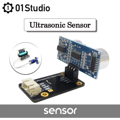 01Studio HCSR04 Ultrasonic Senor Module Microcontroller Sensor for pyBoard Micropython programming Board