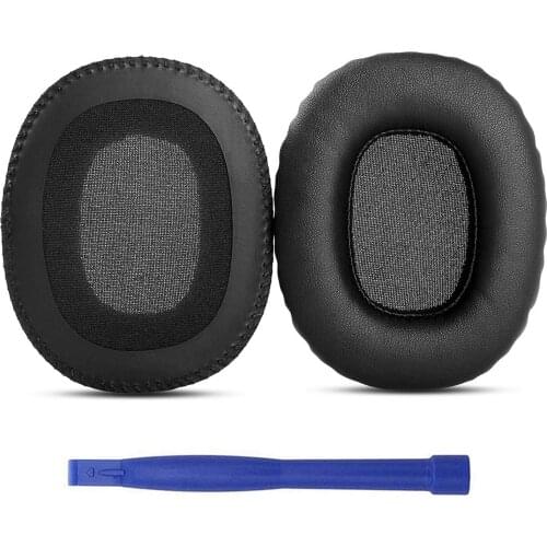1Pair Replacement Earpads Ear Pads for Marshall Monitor II 2 A.N.C.Wireless Bluetooth Wired On-Ear Over-Ear Headphones Headsets