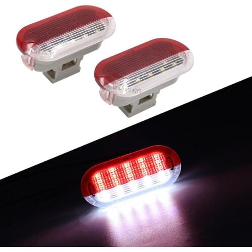 1J0947413 Car Door Light LED 1J0949105A 1J0947411E 1J0947411B For VW Golf Sharan Jetta Polo Skoda Octavia Seat Alhambra Leon