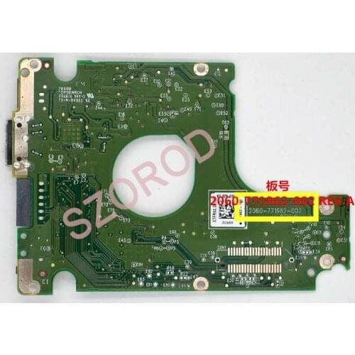 2060-771962-002 REV A/B/P1 Hard Drive PCB Logic Board for WD 2.5 inch USB 3.0 Hard Disk Data Recovery