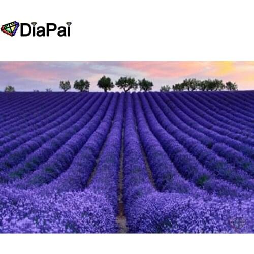 DIAPAI 5D Diamond Painting Full Square/Round "Flower landscape" Picture Of Rhinestone DIY Diamond Embroidery Home Decor A26078