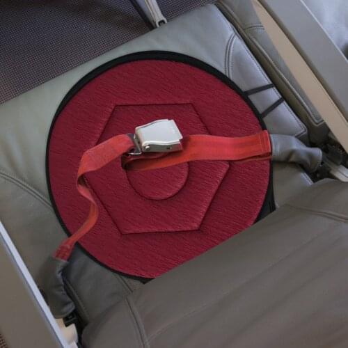 Car Seat Cushio Mobility 360 Degree RotationCar Seat Foam Child Seat Cushion Aid Chair Seat Revolving Cushion Swivel Memory Foam