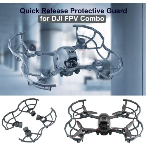 Drone Propeller Protector Guard for DJI FPV Combo Blade Fens Props Wing Quick Release Cover Protective Cage for FPV Accessory