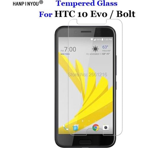 For HTC 10 Evo Tempered Glass 9H 2.5D Premium Screen Protector Film For HTC Bolt 5.5"