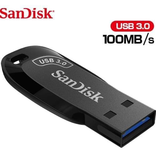 SanDisk usb flash drive 64gb 32GB 100% Original USB 3.0 CZ410 Flash Drive color negro 128GB 256GB Pen Drive Memory