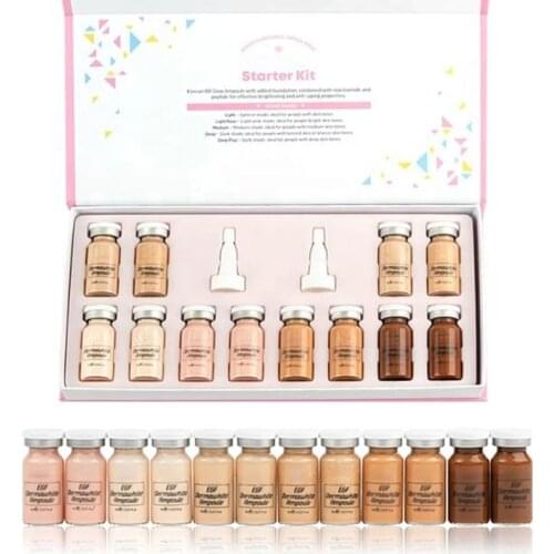 Korean 8ml Makeup BB cream Skin Cream Meso White Brightening Serum glow ampoule Skin Whitening Concealer bb Foundation cream