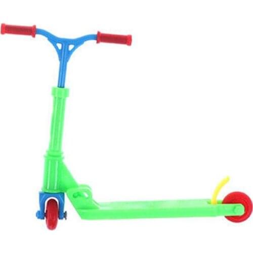 Simulation Mini Finger Scooter Model Childrens Educational Two-wheel Scooter Toy Plastic