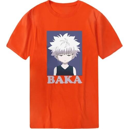 Fashion 2020 HUNTERXHUNTER Tshirts Summer Harajuku Mens T ShirtsMale Cosplay Tees Tops Outdoor Vintage Washable Camiseta Homme
