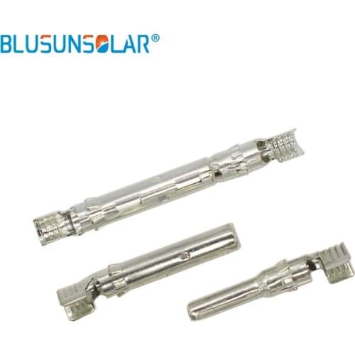 Wholesale price 200 pairs/lot Copper PV Terminal Pin Solar Connector Pin for PV Solar Plug Connectors LJ0152