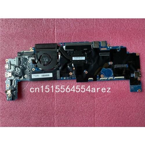 Original laptop Lenovo ThinkPad X1 Yoga 3rd Gen motherboard mainboard i7-8650U 16G with fan 01YN209