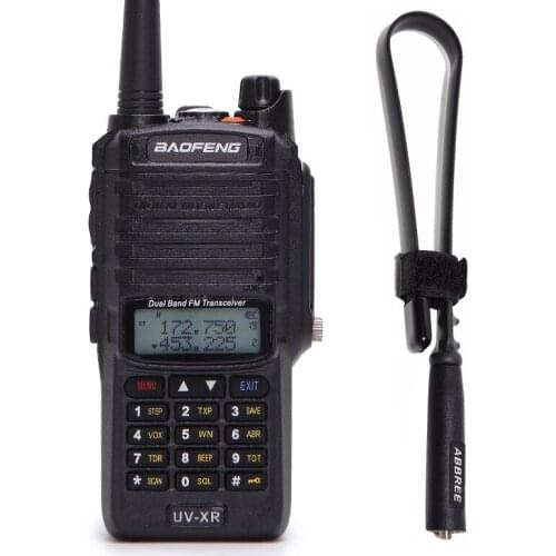 Baofeng UV-XR 10W 4800Mah IP67 Waterproof Radio&Tactical Antenna Handheld SMA-Female 10KM Long Range Powerful Walkie Talkie