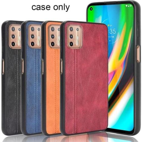 Shockproof Phone Flip Case for Motorola G9 plus Simple Matte Soft Protection Phone Cover