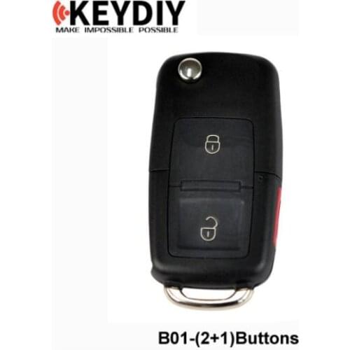 VW styleB01 2+1 buttons KD900/KD200 KD remote key high quality KEY DIY car key beautiful