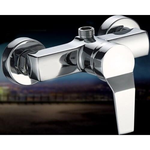 Bathtub Hot and Cold Mixing Water Faucet Sink Spray Double Shower Head Deck Mounted Basin Mixer Taps Home Improvement
