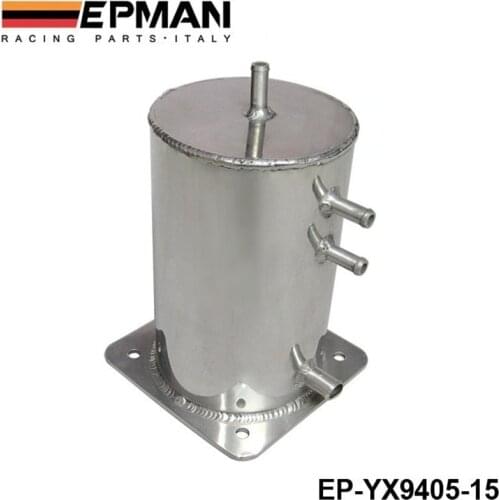 Fuel Swirl Pot Alloy 1.5 LT Fuel Surge Tank For Motorsport Race Drift Rally Drag Car EP-YX9405-15