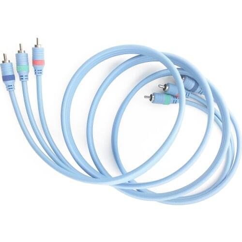 1080P Component Video Cable RGB Ypbpr cable 6ft 1.8M nickel-plated OFC conductor High quality