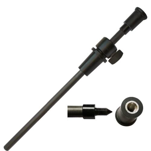 4/4 3/4 Upright Bass Double Bass Endpin Carbon Fiber Pull Rod Type Thread Rubber Head SL314