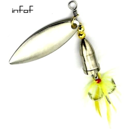 5PCS 6g/0.21oz Spinner Metal Fishing Lure Fishing Spoon Tackle Paillette Sequins Spoon Lures Fishing hard bait