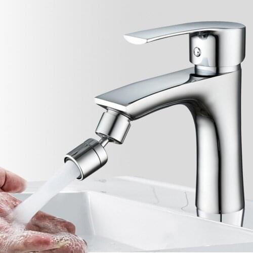 720 Degree Rotating Kitchen Faucet Aerator Water Filter Diffuser Water Saving Nozzle Faucet Bath Connector Attachment