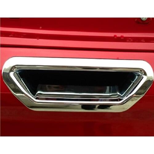 ABS Chrome For Ford Escape Kuga Rear Trunk Tailgate Door Handle Bowl Cover 2013-2017 Trim Molding Decoration