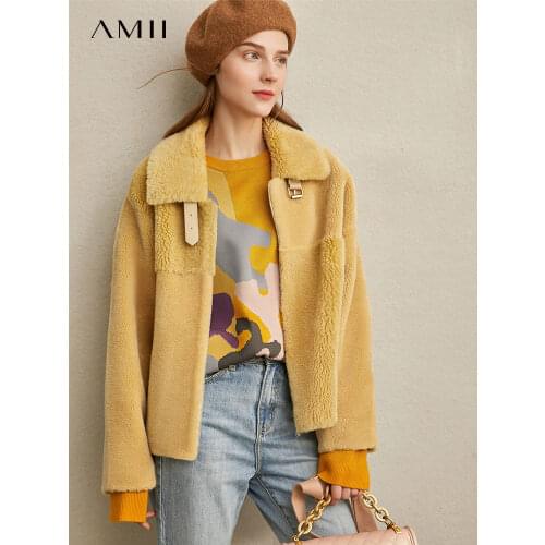 Amii Women's Suede Jackets