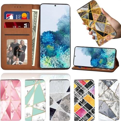 Phone Case For Samsung Galaxy S8/S9/S10/S10 Plus/S10e/S10 Lite/S20/S20 Plus/S20 Flip Leather Stand Card Slot Wallet Cover Case