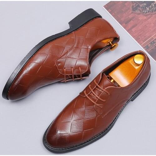 Leather Shoes Mens Breathable Black Soft Leather Soft Bottom Spring And Autumn Best Man Mens Business Formal Wear Casual Shoes