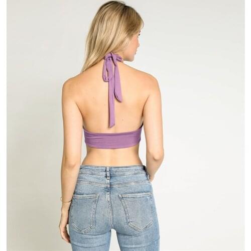 Summer new style halter sling strap sexy breathable female sling small backpack