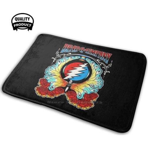 Dead Flash Soft House Family Anti-Slip Mat Rug Carpet Dead Flash Funny New Hot Music Cartoon Party Night Us Band Electro
