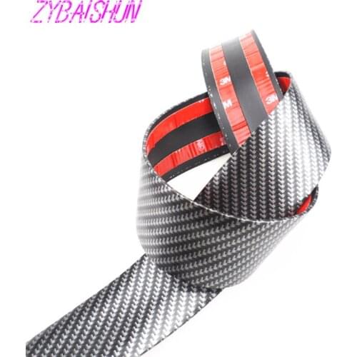 Stickers 5D carbon fiber rubber stowage sill protector Goods for Porsche 911 918/Cayenne/Macan/Macan S/Panamera/Cayman/Carrera